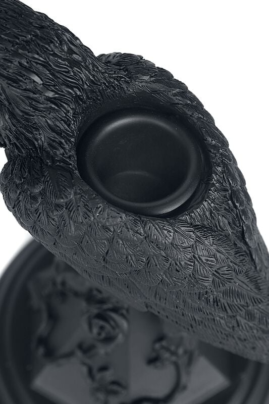 Rock Revival "Black Raven Candleholder" Candle Holder By Alchemy England