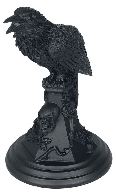 rock revival "Black Raven candleholder" Candle Holder by Alchemy England