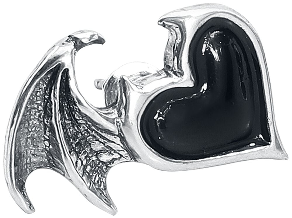 Rock Revival "BlackSoul" Stud Earring Set Silver-coloured By Alchemy Gothic