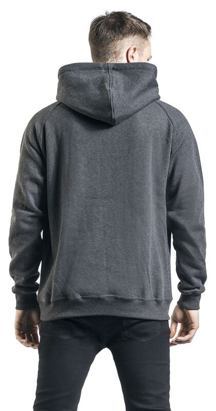 Rock Revival "Blank Hoodie" Hoodie Charcoal By Urban Classics