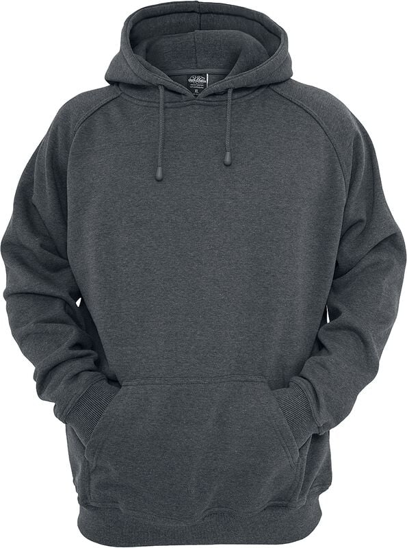 Rock Revival "Blank Hoodie" Hoodie Charcoal By Urban Classics