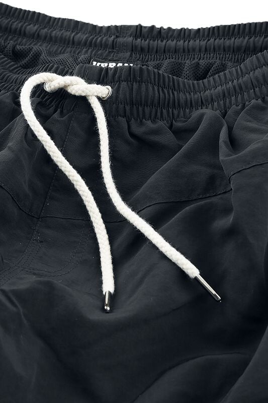 Rock Revival "Block Swim Shorts" Swim Shorts Black By Urban Classics