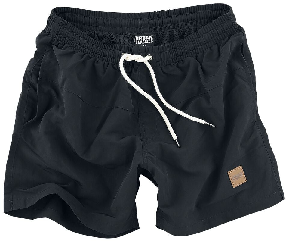 rock revival "Block Swim Shorts" Swim Shorts black by Urban Classics
