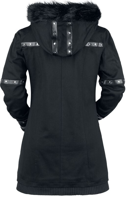 Rock Revival "Bloodsucker" Winter Jacket Black By Gothicana By EMP