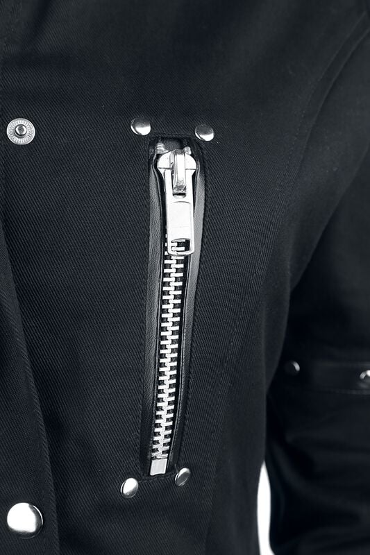 Rock Revival "Bloodsucker" Winter Jacket Black By Gothicana By EMP