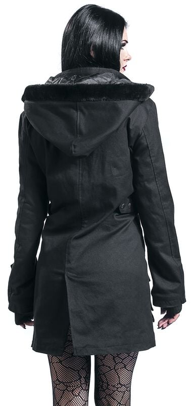 Rock Revival "Bloodsucker" Winter Jacket Black By Gothicana By EMP