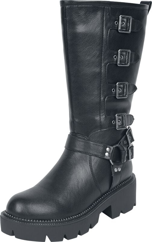 rock revival "Boots with buckles" Boot black by Rock Rebel by EMP rock revival "Boots with buckles" Boot black by Rock Rebel by EMP