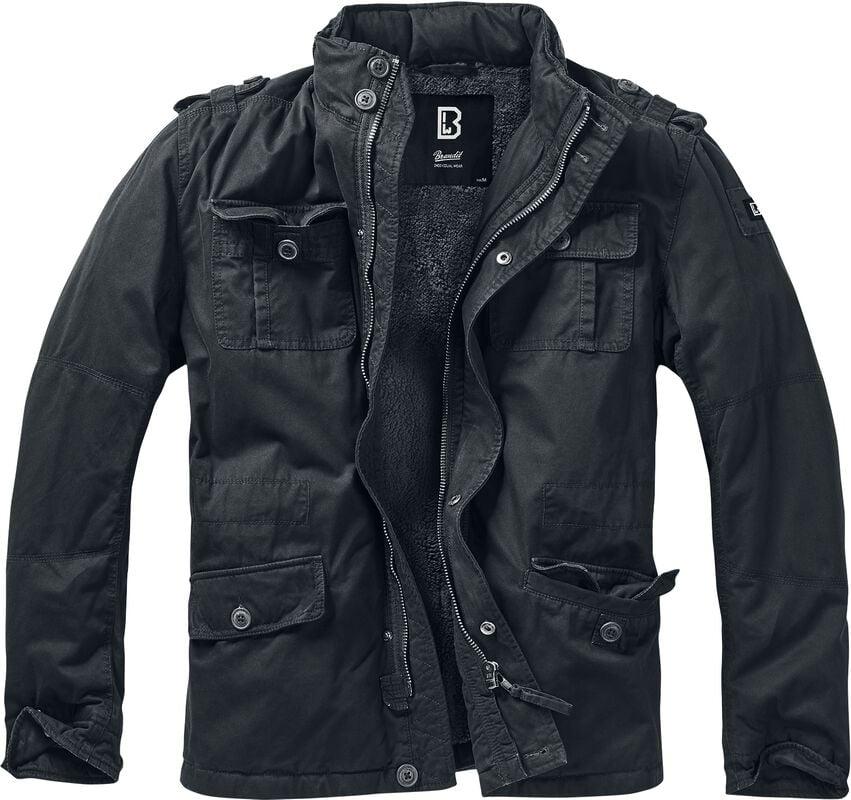 rock revival "Britannia Winter" Winter Jacket black by Brandit