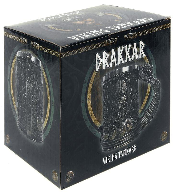Rock Revival "Bronze Drakkar Viking" Beer Jug Black By Nemesis Now