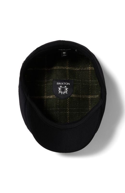 Rock Revival "Brood Flannel Snap Cap" Beanie Black By Brixton