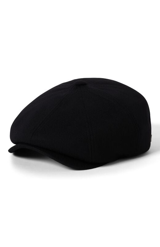 rock revival "Brood Flannel Snap Cap" Beanie black by Brixton