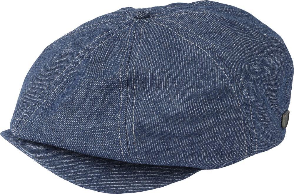 rock revival "Brood Snap Cap" Beanie blue-white by Brixton
