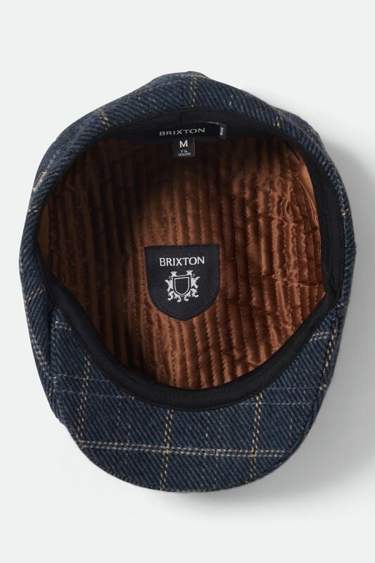 Rock Revival "Brood Snap Cap" Beanie Dark Blue By Brixton
