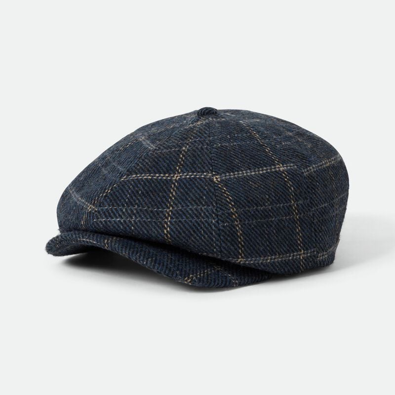 rock revival "Brood Snap Cap" Beanie dark blue by Brixton