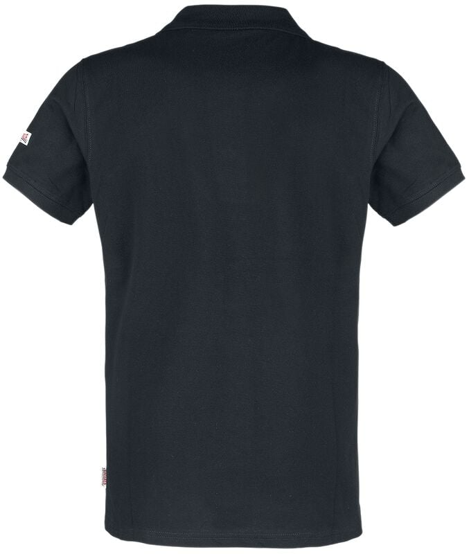 Rock Revival "BRUAN" Polo Shirt Black By Lonsdale London