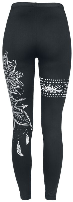 Rock Revival "Built For Comfort" Leggings Black By Gothicana By EMP