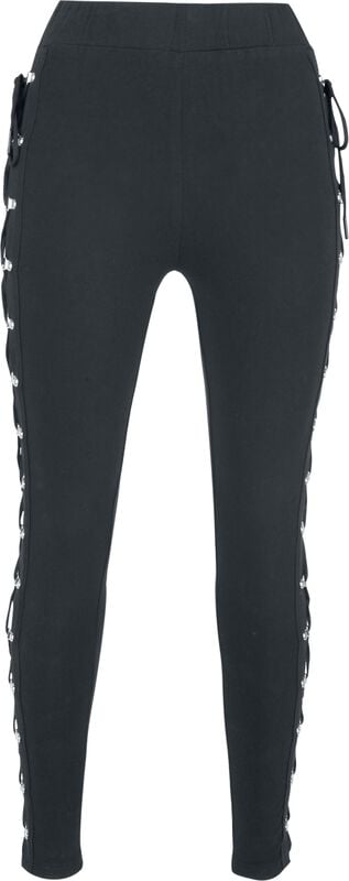 rock revival "Built For Comfort" Leggings black by Gothicana by EMP