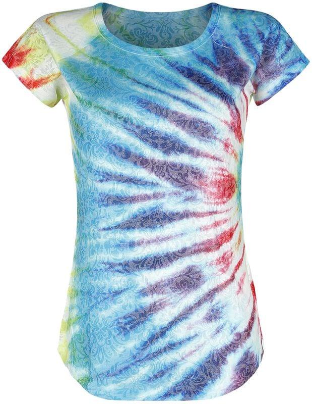 Rock Revival "Burnout It's A Vibe Top" T-Shirt Multicolour By Innocent