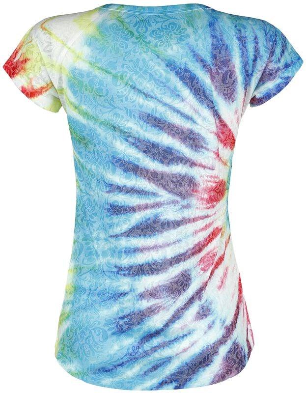 Rock Revival "Burnout It's A Vibe Top" T-Shirt Multicolour By Innocent