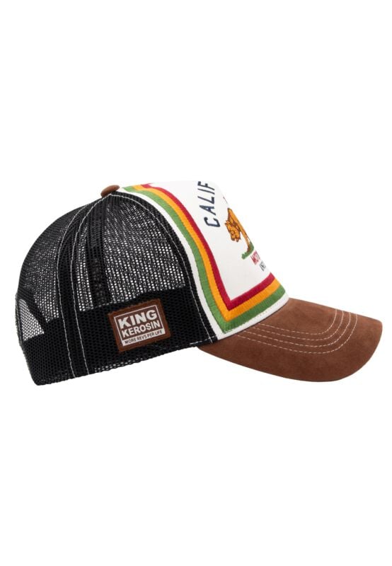 Rock Revival "Cal Bear" Cap Brown-black By King Kerosin