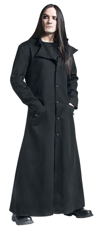 rock revival "Camaztoz" Army Coat black by Gothicana by EMP