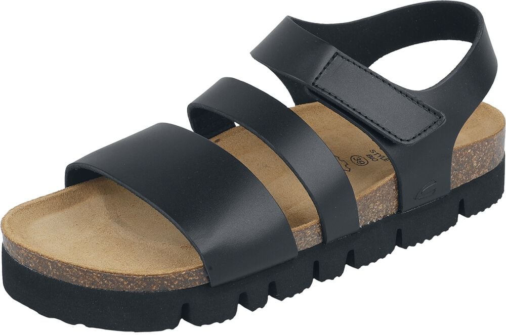 rock revival "Camel Active" Sandal black by Camel Active