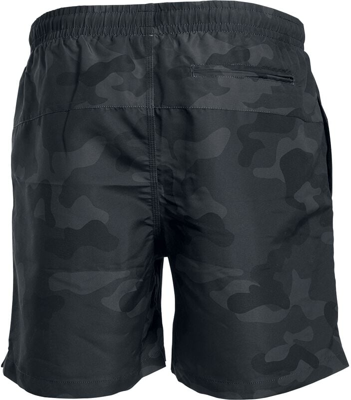 Rock Revival "Camo Swim Shorts" Swim Shorts Dark Camo By Urban Classics