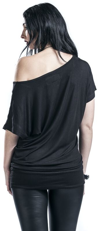 Rock Revival "Can You Read My Mind" T-Shirt Black By Gothicana By EMP