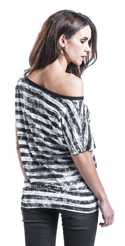 Rock Revival "Can You Read My Mind" T-Shirt Black-white By RED By EMP