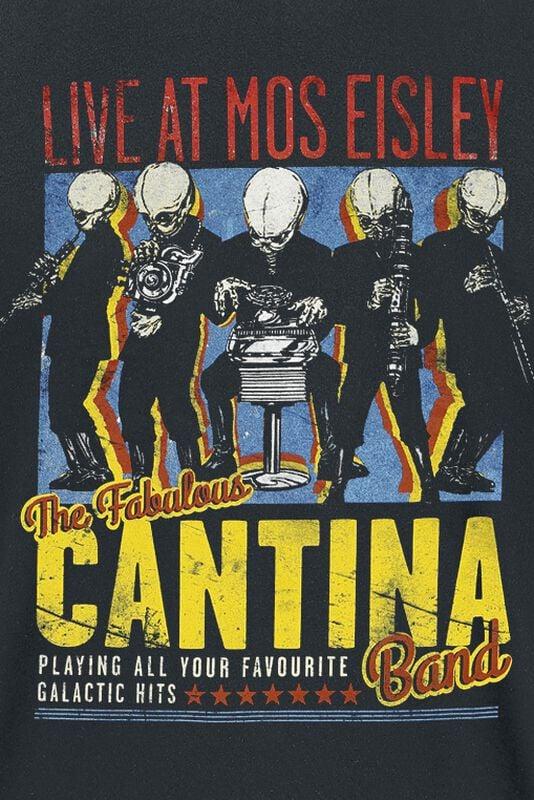 Rock Revival "Cantina Band On Tour" T-Shirt Black By Star Wars
