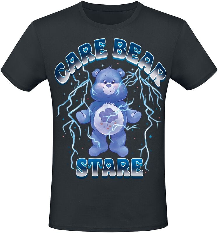 rock revival "Care Bears - Stare" T-Shirt black by Care Bears