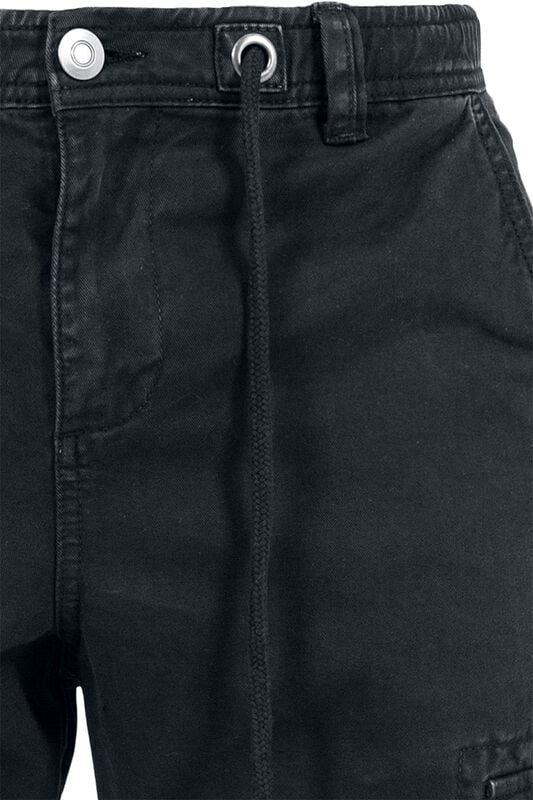 Rock Revival "Cargo Jogging Pants" Cargo Trousers Black By Urban Classics