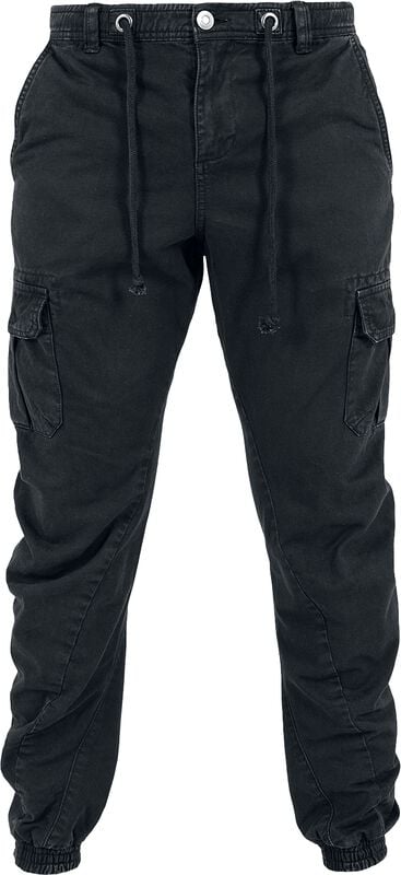 rock revival "Cargo Jogging Pants" Cargo Trousers black by Urban Classics