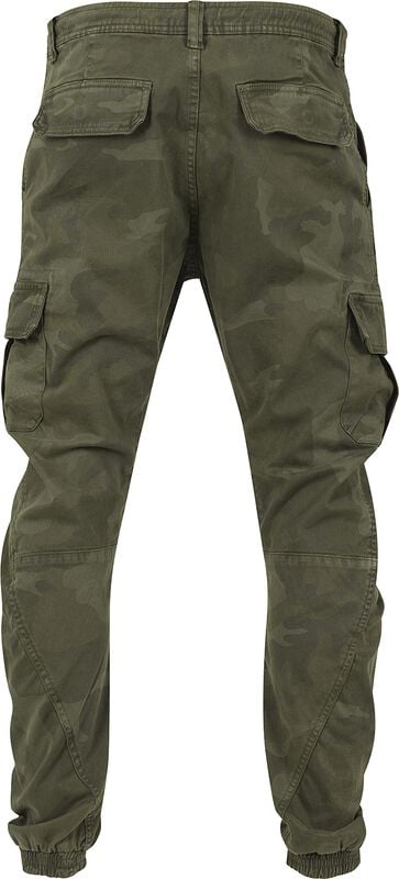 Rock Revival "Cargo Jogging Pants" Tracksuit Trousers Woodland By Urban Classics
