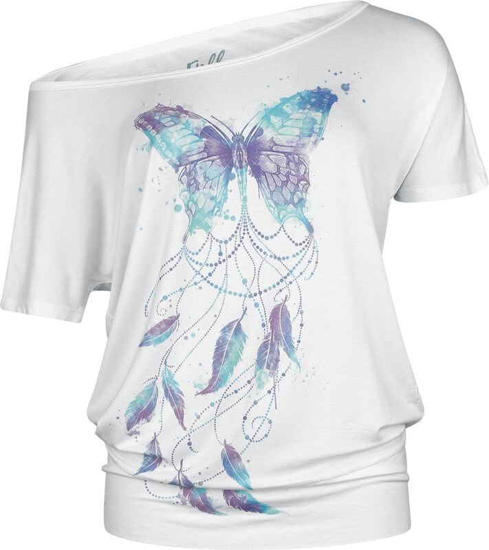 Rock Revival "Carried By Wings" T-Shirt White By Full Volume By EMP
