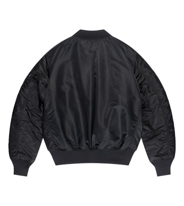Rock Revival "CARTER MA1 JACKET" Winter Jacket Black By Vintage Industries