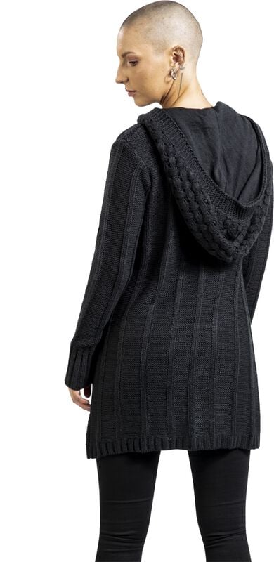 Rock Revival "Celtic Fine Lines" Cardigan Black By Black Premium By EMP