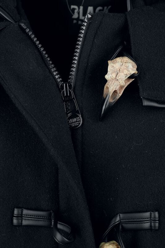 Rock Revival "Celtic Fine Lines" Coat Black By Black Premium By EMP