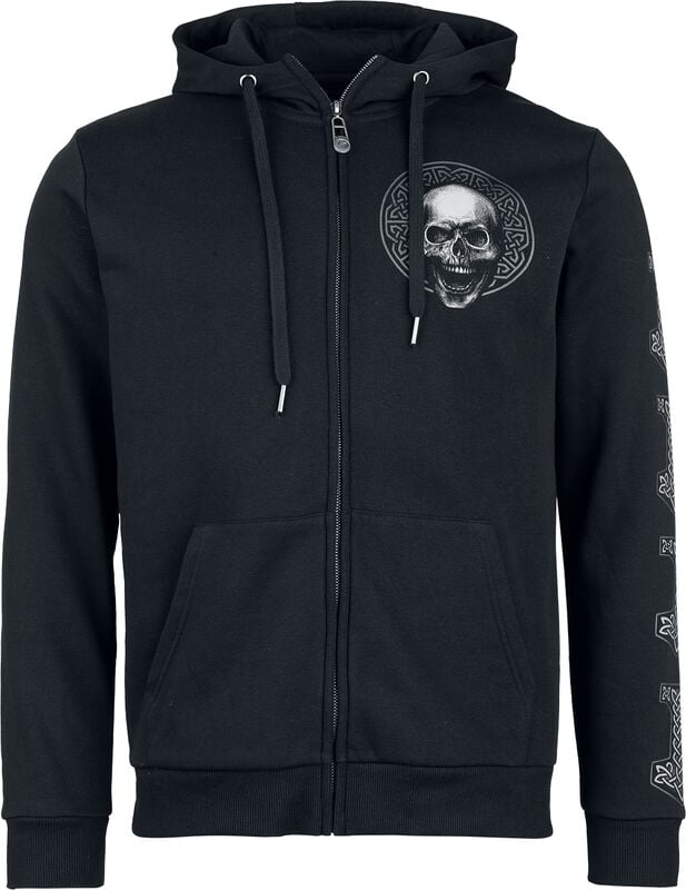 Rock Revival "Celtic Fine Lines" Hoodie Jacket Black By Black Premium By EMP