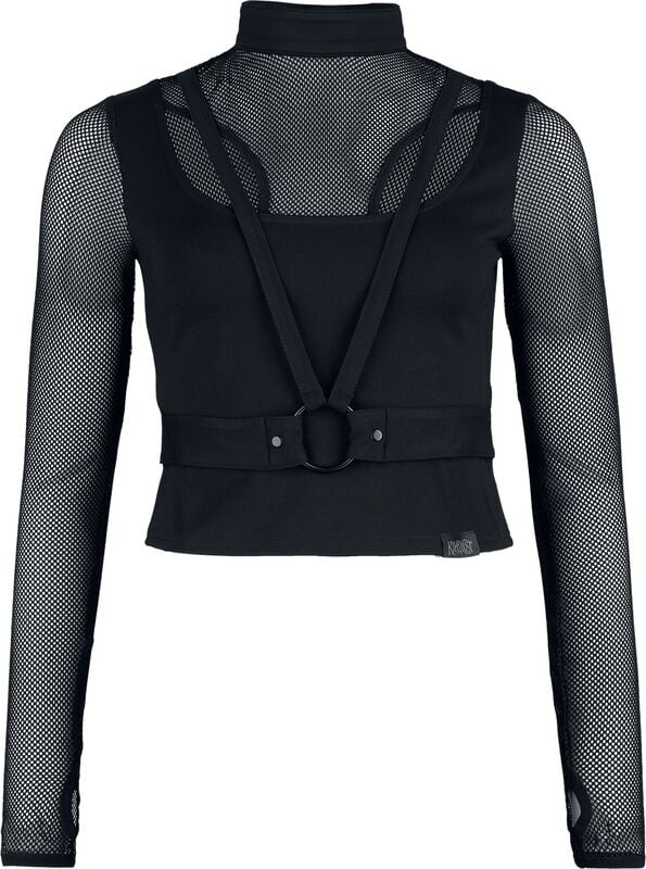 Rock Revival "Chaos Coalition Top" Long-sleeve Shirt Black By KIHILIST By KILLSTAR