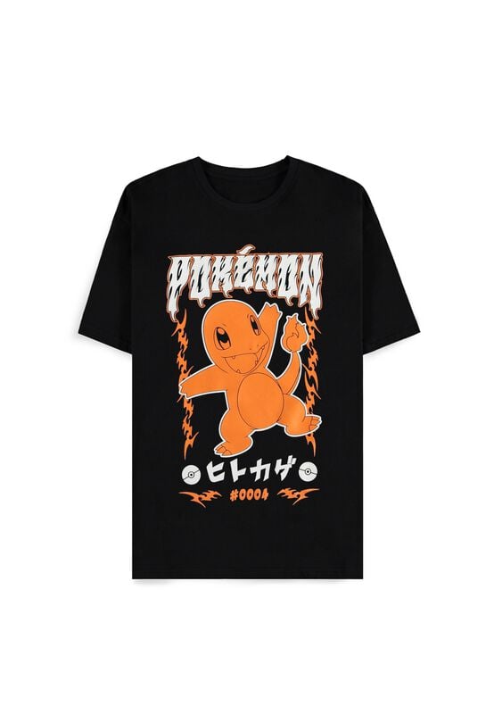 rock revival "Charmander rocks" T-Shirt black by Pokémon