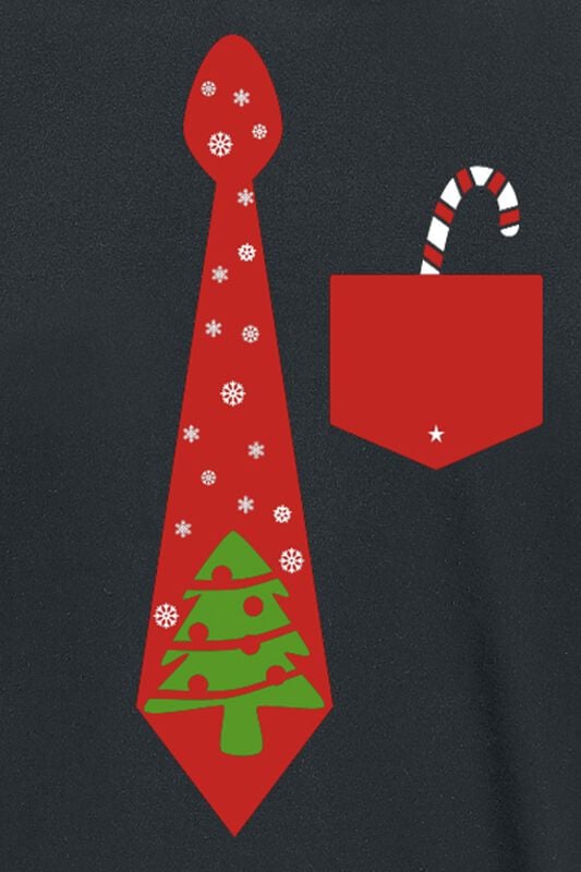 Rock Revival "Christmas Tie" T-Shirt Black By Slogans