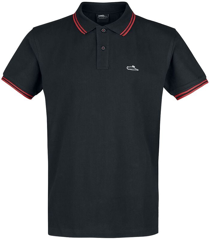 Rock Revival "Classic Tipped" Polo Shirt Black By Atticus