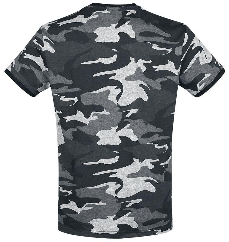 Rock Revival "Cobbett" T-Shirt Camouflage By Lonsdale London