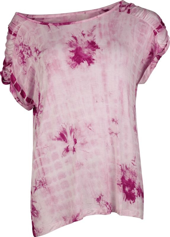 rock revival "Colorful T-Shirt" T-Shirt white-pink by RED by EMP