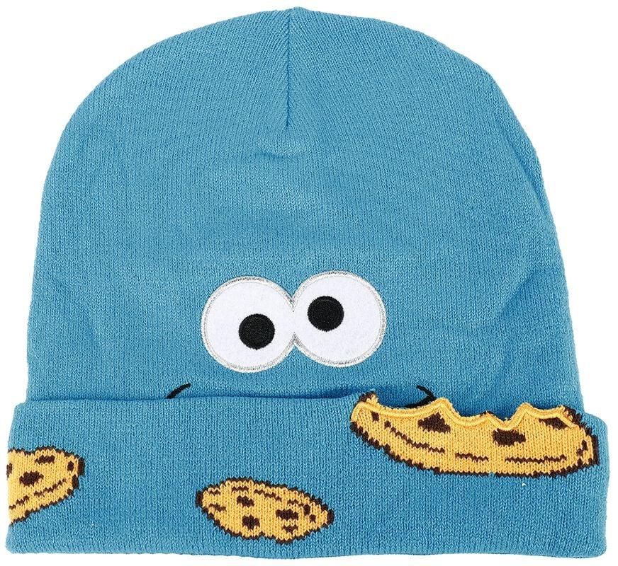 Rock Revival "Cookie Monster" Beanie Blue By Sesame Street