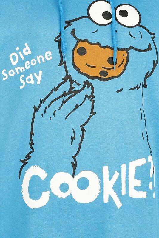Rock Revival "Cookie Monster - Did Someone Say Cookie?" Hoodie Blue By Sesame Street