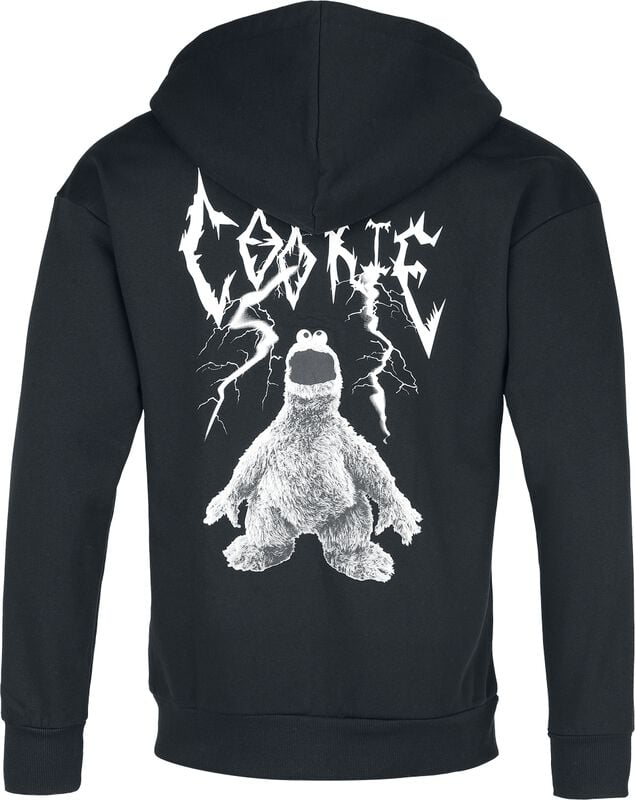 Rock Revival "Cookie Monster" Hoodie Jacket Black By Sesame Street
