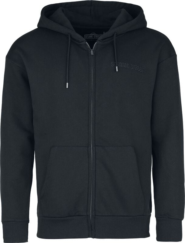 rock revival "Cookie Monster" Hoodie Jacket black by Sesame Street