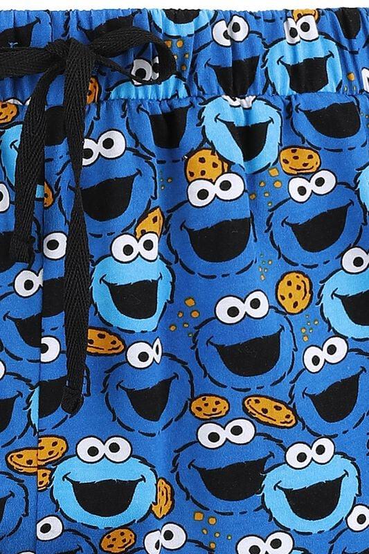 Rock Revival "Cookie Monster" Pyjama Blue By Sesame Street